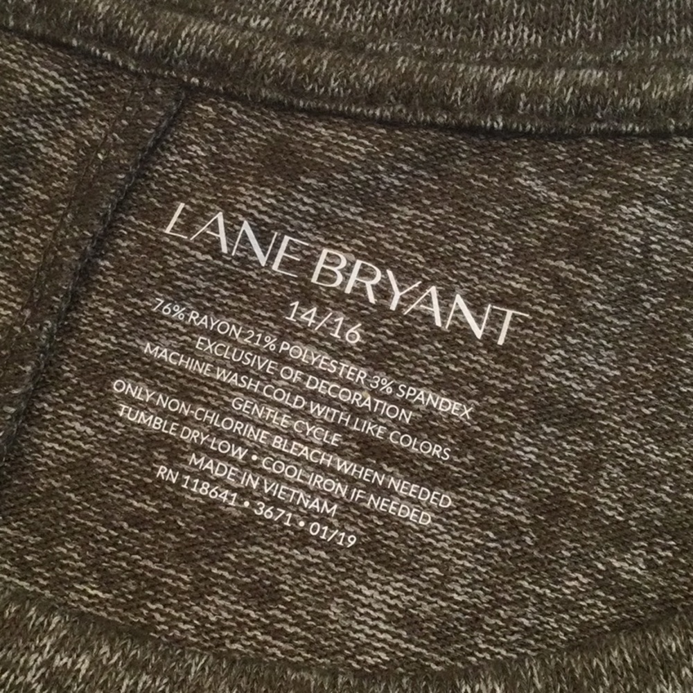 NWT Lane Bryant soft short sleeved tee size 14/16 - Picture 5 of 8